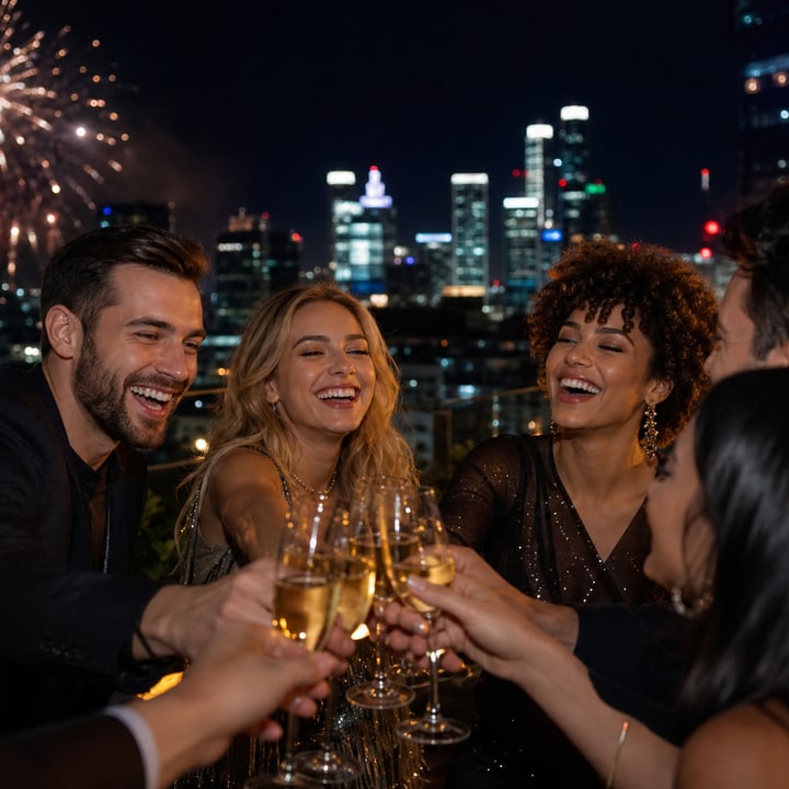 Reveillon na cobertura